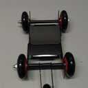 PRETYZOOM Heavy Duty Motorcycle Tire Dolly with 5 Wheels Portable Emergency Tire Roller for Motorcycles Bicycles and Tricycles and Moving Tool 