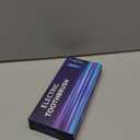 2 Pack Electric Toothbrush Set, Comes with 12 Brush Heads & 2 Electric Toothbrush,5 Modes with 2 Minutes Built in Smart Timer, One Charge for 60 Days, 38000 VPM Motor,Black and Pink.