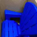 Little Tikes Kids Garden Chair 2 Pack in Blue, Outdoor Toddler Activity Adirondack Chairs for Picnic, Garden, Patio, Backyard & Beach, Outdoor Chair Set