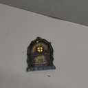 Jetec Gardening Gnome Statue Out The Door Tree Hugger Resin Mushroom Miniature Gnome Home Window Figurine for Trees Yard Garden Sculpture Decoration Supplies(Cool Style)