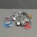 100 Sets Cover Buttons Kit with Tools - Size 45/1.1 Inch DIY Fabric Cloth Cover Buttons with Wire Backs