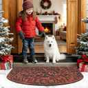 Large 47"x 22" Heavy Duty Welcome Mats Outdoor with Non-Slip Rubber Backing - Durable Outdoor Door Mat for Front Door Entrance, Garage, Patio & High Traffic AreasWelcome Mat Style 2