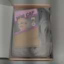 Silver Wig with Bangs for Women Long Silver Gray Wavy Wigs 26 Inch Silver Grey Wigs Natural Looking Heat Resistant Synthetic Wig for Daily Party Use