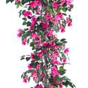 Artificial Bougainvillea Tree  Faux Bougainvillea Tree for Indoor & Outdoor Use, Realistic Fake Flower Tree Easy Maintenance, Perfect for Garden, Patio, or Living Room (6FT)