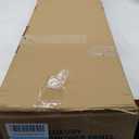 ROVATE Rainfall Waterfall Shower Tower Panel System, 304 Stainless Steel Bathroom Shower Panel Tower with 5 Body Sprays and 3 Sets Handheld Shower, Shower Column Wall Mount, Delicate Brushed Finish