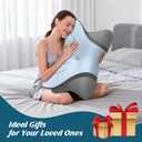 Cervical Pillow for Neck Pain Relief, Ergonomic Pillow for Sleeping, Neck Support Bed Pillows, Orthopedic Contour Pillow for Side Back Stomach Sleepers,Neck Support Memory Foam Pillows