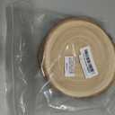 Bonsicoky Wood Slices for Centerpieces 4 Pack, 7-8 Inch Rustic Wood Circles for Art Projects, Handmade Craft Discs, Organic Wooden Table Decor, Artistic Creations Medium