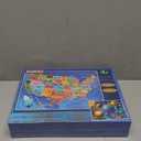 Puzzles for Kids Ages 4-6  2 x 60 Pieces Puzzles for Kids 3 4 5 6 7 8 Year Old  United States Puzzle & Solar System Floor Puzzle  Educational Learining Toys for Boys and Girls