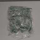 20 Pcs Velvet Christmas Bows 4.7" x 11" Pre Tied Handmade Fringe Velvet Ribbon Bows Rustic Crafts Gift-Bows with Twist Tie for Gift Wrapping Christmas Decorations (Dusty Green)