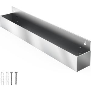 32-inch Stainless Steel Bar Speed Rail,Wall Mounted Liquor Bottle Holder for Bars,Organizer for Liquor Bottles, Bar Bottle Holder(1 pc)