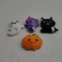 Fun Express Halloween Kawaii Plush Characters - 12 Piece Bulk Party Favors Set for Kids | Mini Stuffed Animals for Classroom Prizes, Treasure Box Toys & Goodie Bag Stuffers | 3.5-4.5 Inch