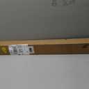 LazBlinds No Drill Zebra Blinds for Windows 47" W x 64" H, White