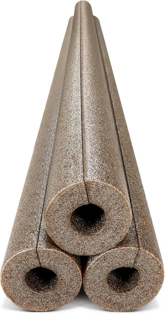 Pangda 3 Pack Pool Noodles Foam Noodles Swim Clamp Jumbo Hollow Foam Large Pre Slit Clamp Protection for Swimming Floating Craft Projects Padding Bumper 55 Inch, 3" OD X 1.4" ID