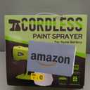 Paint Sprayer for Ryobi One+ 18V Battery w/1000ML Large Container, Even Coverage, No Clogging, Handheld Cordless Painting Spray Gun for Small and Medium Projects: Fence, Cabinets, Chairs(No Battery) (Green)