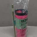 Owala Stainless Steel Triple Layer Insulated Travel Tumbler with Spill Resistant Lid and Straw, BPA Free, 24 oz, Brown/Pink (Watermelon Breeze) (24 Ounces (Pack of 1))