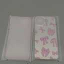 SET OF 2, Jusy Coquette Bow Phone Case for iPhone 14 Plus, Cute Pink Ribbon Bow Aesthetic Case for Women Girls - Pink; Jusy Compatible with iPhone 14 Plus Bow Phone Case, Cute Clear Ribbon Bowknot Pattern Aesthetic Soft TPU Transparent Cases Protecti