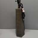 Mix and Match 20 in. H Dark Boardwalk Table Lamp Base