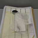 Large Stone Dish Drying Mat for Kitchen Counter, 2PCS Quick Dry Stone Dishes Mat,Foldable Water Absorbing Drying Organizer Pad for Plate Rack Bottles Utensils(Printed White Gold 24"16" & 8"x4")