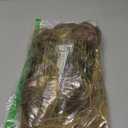 Topcosplay Mens Wigs and Beard Ash Blonde Long Curly Cosplay Halloween Costume Funny Wig (Brown)