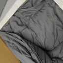 AN Cooling Weighted Blanket for Adults, 60" x 80" 15lbs Queen, Gra