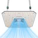 VIVOSUN AeroLight A100SE, LED Grow Light 100W with Integrated Circulation Fan, Compatible with App, Used with Growhub Controller E42A/E25 to Achieve More Functions for 2x2/3x3 Grow Tent