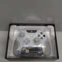 EasySMX X20 Wireless Gaming Controller with RGB Backlit, 2-Stage Hall Effect Stick, 1000Hz Polling Rate, 6-Axis Gyro on Multi-Platform, Mech Buttons- Compatible with PC/Switch/Steam/Android (white)