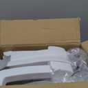 AVIDOR Baby Bathtub, Collapsible Bathtub for Newborn to Toddler, Durable Essential Infant Bath Tub, Portable Travel Baby Tub with Soft Cushion, No-Slip Hanging and Detachable (Grey)