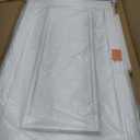 Art3d Drop Ceiling Tiles, 24x48in. White (12-Pack), Polyvinyl Chloride (PVC), Glue Down