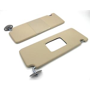 Generic Legion Part Store Sun Visors Set Compatible with Toyota Tacoma/Hilux 1995 1996 1997 1998 19999 2000 2001 2002 2003 2004 Beige 13"" X 6"" (hole to hole 1.5"")