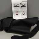 Back Brace Posture Corrector for Men & Women, Upgraded Full Back Support with Adjustable Shoulder Straightener and Waist Support Straps, Breathable Back Brace for Office Work, Long Sitting & Daily Wear, Comfortable Posture Support for Upper & Lower Back Medium (Black, M)