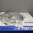 Lasko Wind Machine Fan, Air Circulator Fan with 3 Speeds, 20" Model 3300, Gray