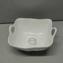 Pampa Bay Shatterproof Melamine Large Bowl, 10.3 Inch, Food, Freezer, Dishwasher Safe, White