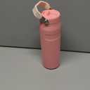 Stanley IceFlow Flip Straw 2.0 Water Bottle 24 oz | Built-In Straw for Travel and Sports | Lightweight and Leak Resistant | Insulated Stainless Steel | BPA-Free | Pink Mesa