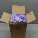 Hotop 12 Pieces Spring Artificial Hydrangea for Wedding Faux Fake Silk Hydrangea Flowers with Stems for Birthday DIY Bouquet Home Decorations Flower Arrangement Supplies(Blue Violet)