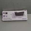 Wireless Keyboard and Mouse Ultra Slim Combo, TopMate 2.4G Silent Compact USB 2400DPI Mouse and Scissor Switch Keyboard Set with Cover, Batteries Included, for PC/Laptop/Windows/Mac - Gray Black