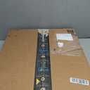 LONBET Laundry Basket with Lid, Made from Breathable Fabric | Aesthetic Clothes Hampers for Laundry with Side Handles & Sturdy Bamboo Frame (40 Gallons - Double, Gray)