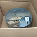 Gable Mount Power Attic Fan with Adjustable Thermostat, 15 Inch Attic Exhaust Fan, 1300 CFM, 1075 RPM, 3.4 Amp