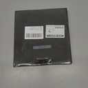 Replacement Escutcheon Plate, Compatible with Moen Genta LX Posi-Temp, for One-Handle Tub and Shower Faucets, Single Metal Square Shower Escutcheon Kit, Matte Black