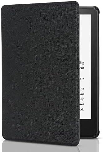 CoBak Case for 6.8" Kindle Paperwhite 11th Gen 2021- Smart Cover with Auto Sleep Wake Feature, Lightweight, Slim, PU Leather