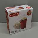 Dash Fresh Pop Popcorn Maker - Oil-Free, Air Popcorn Popper - With Measuring Cup & Recipe Guide - Perfect for Movie Nights - 16 Cups, Red