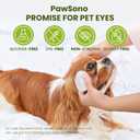 PawSono Eye Wipes for Dogs & Cats, Hypoallergenic Dog Eye Wipes Cleaner, Soothing Cleaning Grooming Pet Wipes Gently Remove Tear Stain, Eye Debris, Discharge, Mucus, Deodorizing
