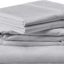 TEMPUR Luxe Egyptian Cotton Sheet Set Silver Mist - Queen