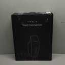 Leather Seat Back Protector Designed for Tesla Model Y Model 3 Model S/X Accessories(Includes 2025 New Model Y & 2024-2025 Model 3 Highland), Wear-Resistant Kick Mats with Organizer Pocket, Set of 2 (Black)