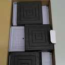 Bed Risers, Furniture Raise Blocks, 2,3 or 4 inch Stilts Heavy Duty for Bed Couch Desk Sofa Table Lifts, Furniture Legs Lifters Support up to 1300 Lbs (Light Grey, 4 Pack Set)