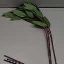 ANNIE&PANDA 3 Pack Faux Artificial Eucalyptus Stems with Faux Seeds 31'' Tall Fake Plants Leaves Olive Tree Branches Faux Greenery Stems for Bridal Wedding Bouquet Vase Table Centerpiece Decor