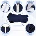 SlowTon Dog Surgery Recovery Suit - Zipper On Dog Onesies After Surgery for Female Male Dogs, Abdominal Wounds Bandages Cone/E-Collar Alternative Dogs Body Suit Anti-Licking (DBL,3XL)