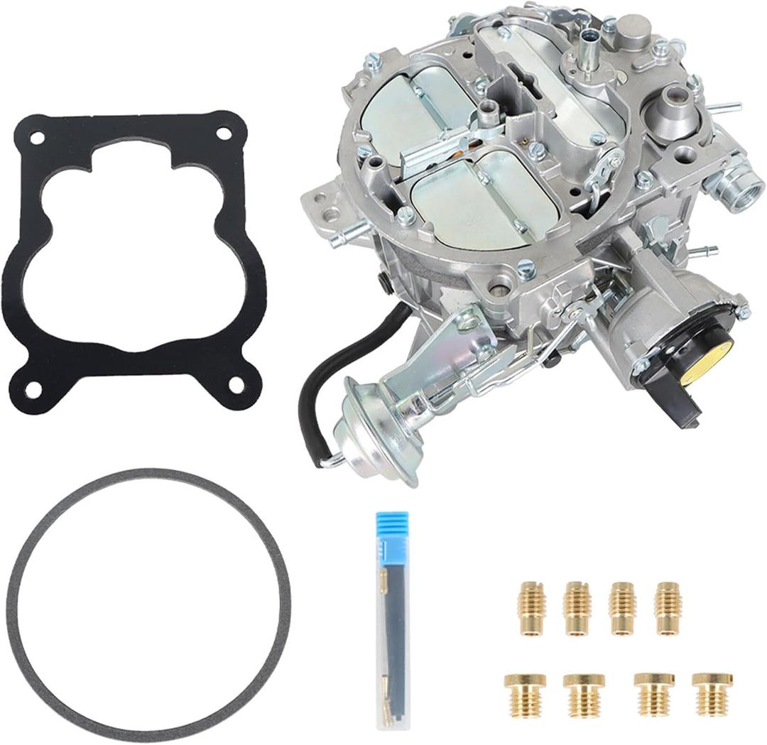 munirater 4-Barrel Carburetor Replacement for 1982-1985 305 350 Engine 650 CFM Electronic Choke Throttle CB305350 CB305350-M7