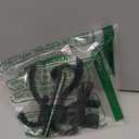 pickpiff Adhesive Wall Hooks for Towels - Sticky Hook Hanging Heavy Duty (13lb), Hanger for Door, Bathroom, Dorm, Closet - for Coats, Purse, Bag, Robe - No Damage to Wall - Black 4 Pack