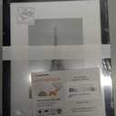 Upsimples 8x10 Picture Frame Set of 5, Display Pictures 5x7 with Mat or 8 x 10 Without, Wall Gallery Photo Frames, Black