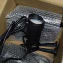 DOREIO Halloween Blacklight Spotlight Outdoor 15W LED Black Lights Waterproof Landscape Lighting with US Plug for Glow Dance Party,Stage Lighting,Body Paint,Fluorescent Poster, Neon Glow(6 Pack)